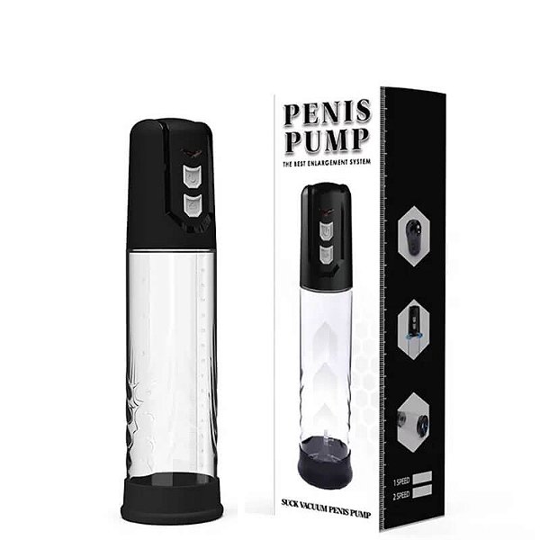 BOMBA PENIANA RECARREGÁVEL PENIS PUMP – PP-026