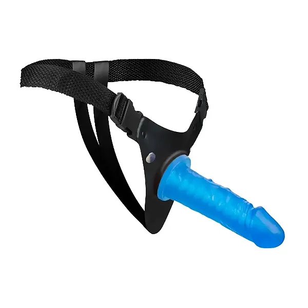 CINTA COM PRÓTESE DE 15 X 4 CM VERTEBRADA NA COR AZUL PAU BRASIL
