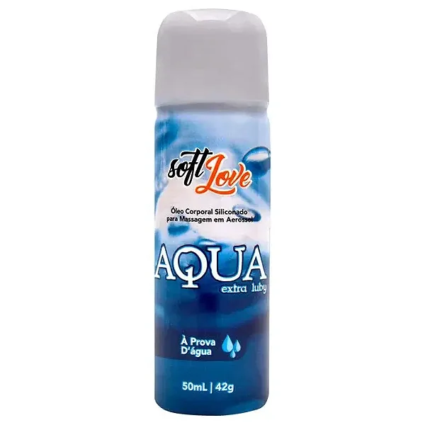 AQUA EXTRA LUBY AEROSSOL ÓLEO SILICONADO 50ML