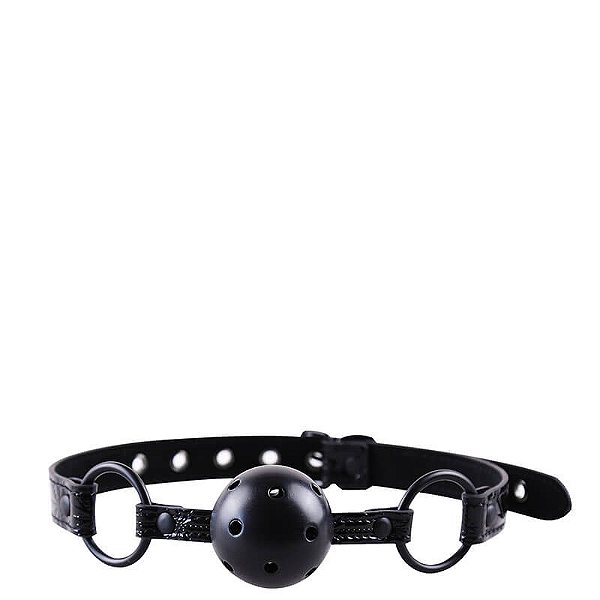 MORDAÇA DE BOLA COM ACABAMENTO BRILHANTE - SD-194