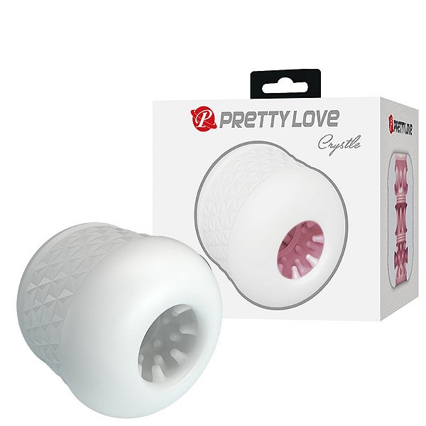 MASTURBADOR MASCULINO VAZADO CRYSTLE – PRETTY LOVE