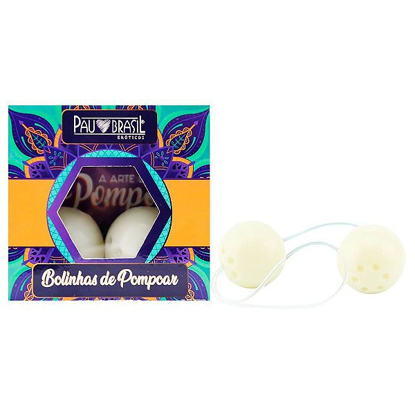 KIT BOLINHA DE POMPOAR PAU BRASIL