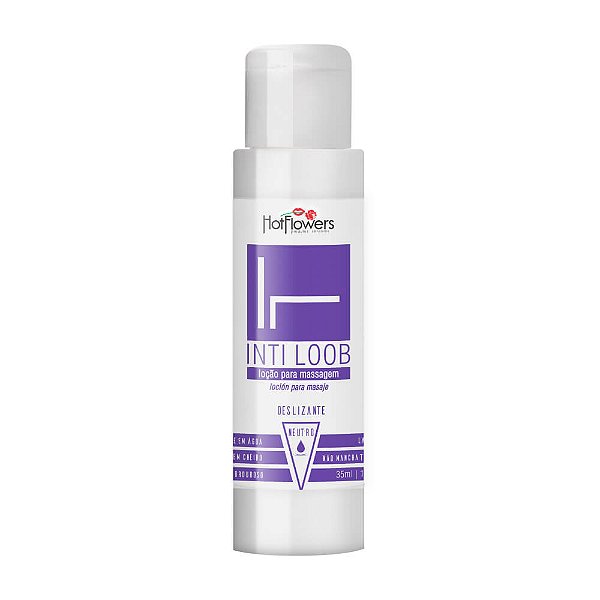LUBRIFICANTE INTI LOOB NEUTRO À BASE DE ÁGUA 35ML HOT FLOWERS