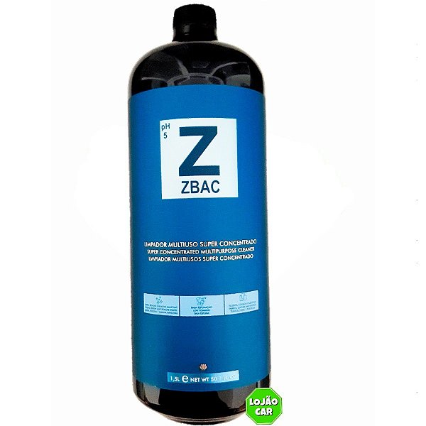 Zbac Bactericida Alvejante e Finalizador 1,5L Easytech