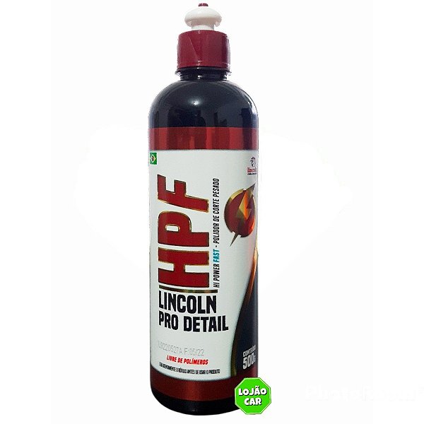 Lincoln HPF Hi Power Fast 500ml - Composto Polidor Corte Pesado