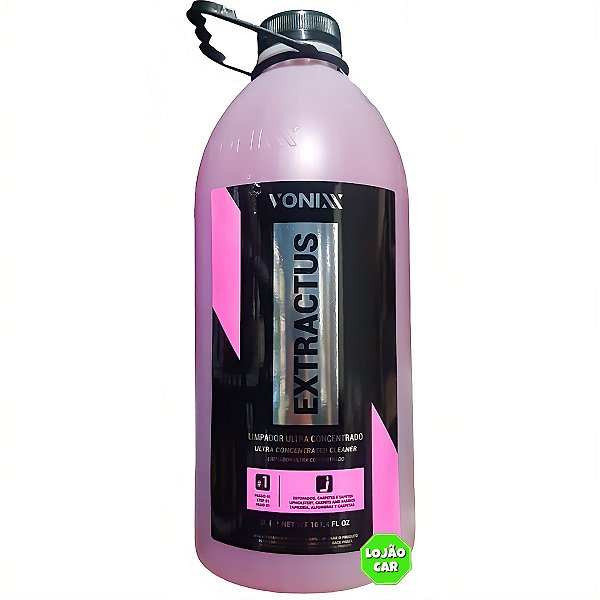 Extractus 3 Litros Limpador Ultra Concentrado Vonixx - vsc