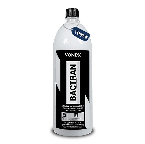 Bactran Limpador 1,5L - Bactericida 7 Em 1 Vonixx