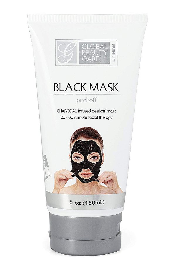 Máscara Facial Gel Charcoal Premium- Global Beauty Care