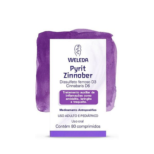 Pyrit-Zinnober   80 comprimidos - Weleda