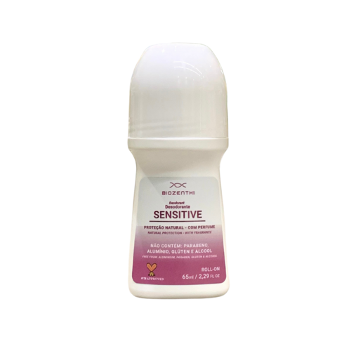 Desodorante Roll-On Sensitive 65ml - Biozenthi
