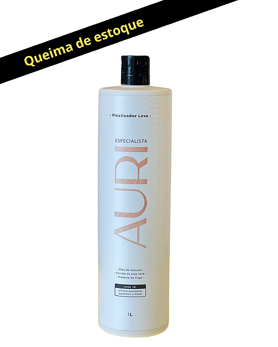 Finalizador Creme Leve 1L - Auri Cosméticos