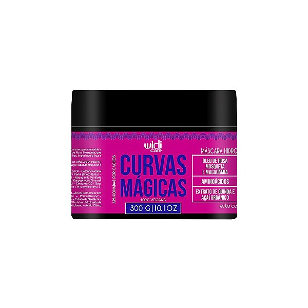 Máscara Hidro-Reconstrutora Curvas Mágicas 300g - Widi Care