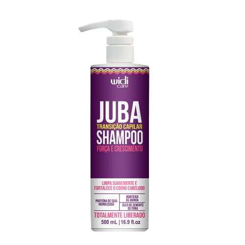 Shampoo Juba Transição Capilar 500ml - Widi Care