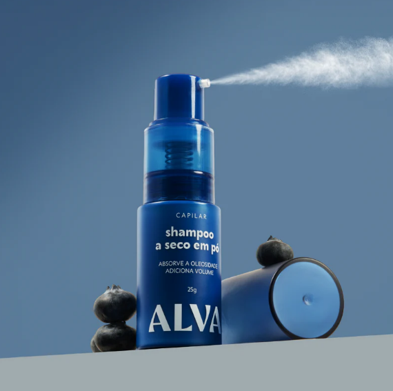 Shampoo a Seco em Pó 25g - Alva