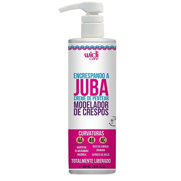 Encrespando a Juba Creme de Pentear - 500ml - Widi Care
