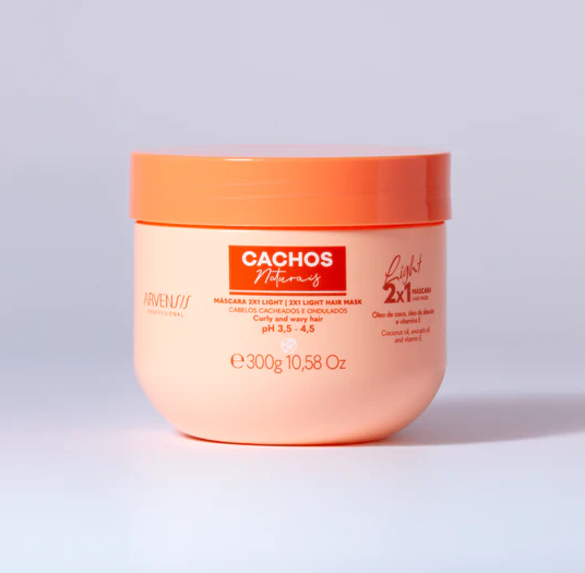 Máscara Cachos 2x1 Light 300ml - Arvensis