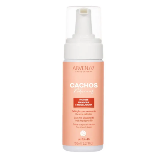 Mousse Modeladora Cachos Naturais 150ml - Arvensis