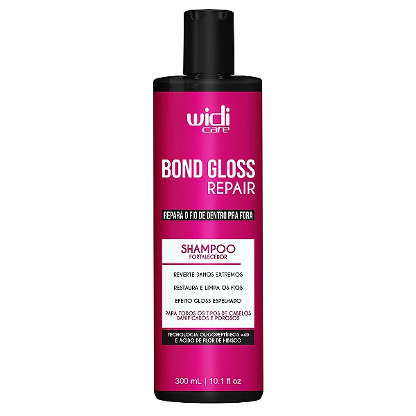 Shampoo Bond Gloss Repair 300ml - Widi Care