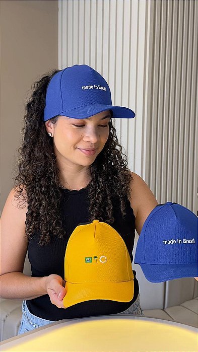 Boné Das Cacheadas Coleção Brasil Core - Clube Raiz