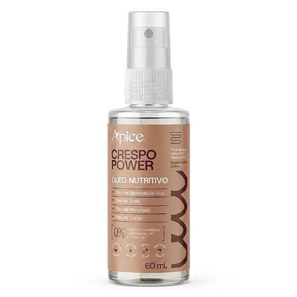Óleo Nutrititvo Crespo Power 60ml - Ápice