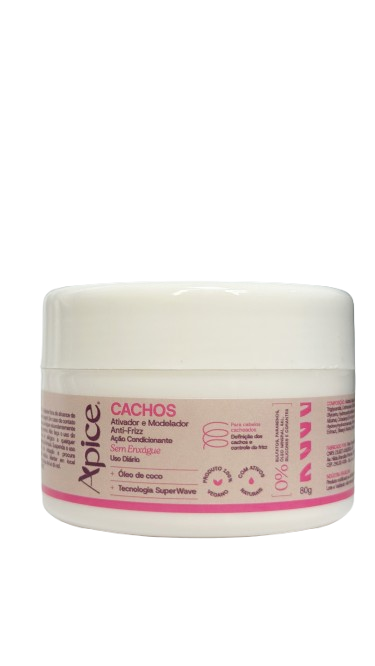 Ativador e Modelador Anti-Frizz SOS Cachos 80g - Ápice