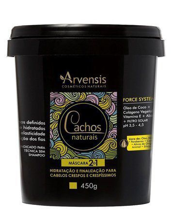 Máscara Cachos Naturais Crespos e Crespíssimos 2x1 - Arvensis - 450g