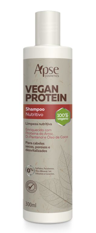 Shampoo Nutritivo Vegan Protein 300ml - Apse