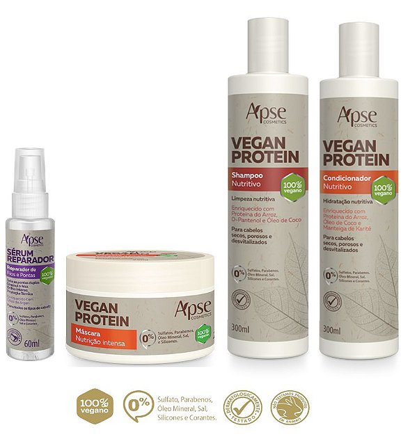 Kit Completo Vegan Protein - Apse