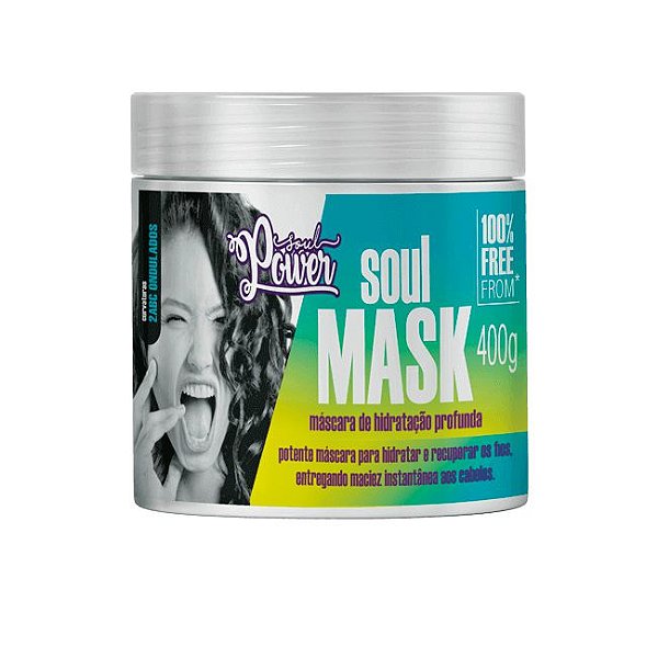 Máscara Soul Mask Hidratação Profunda 400g - Soul Power