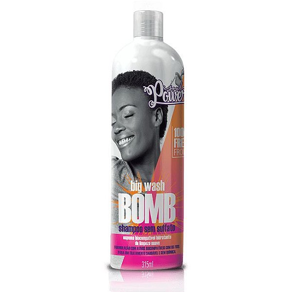 Shampoo Big Wash Bomb 315ml - Soul Power