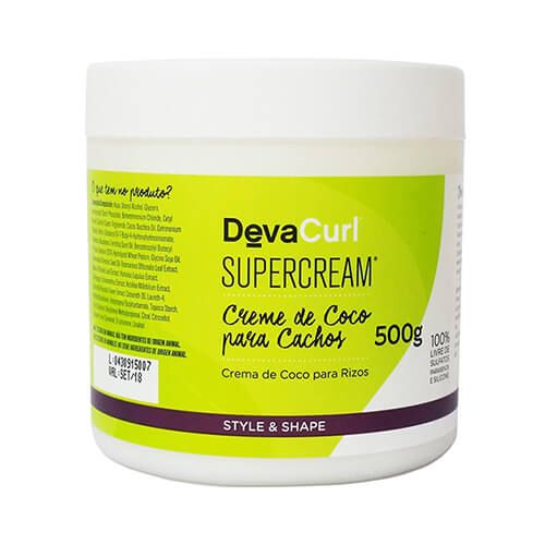 DevaCurl SuperCream Creme de Coco para Cachos - 500g