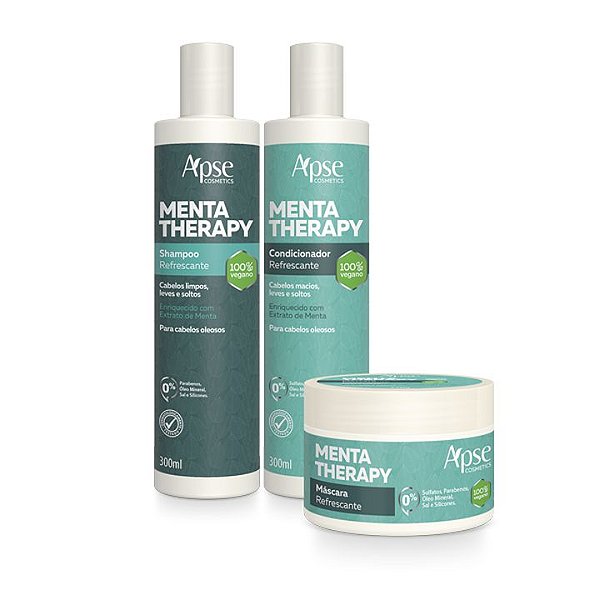 Kit Refrescante Menta Therapy - Apse - Clube Raiz - Cosméticos Naturais