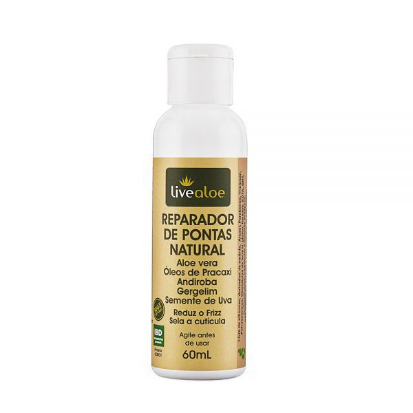 Reparador de Pontas Natural 60ml - Livealoe