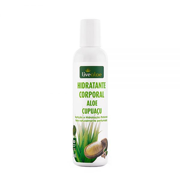 Hidratante Corporal Aloe Cupuaçu 200ml - Livealoe