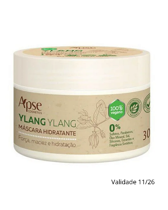 Máscara Hidratante Ylang Ylang 300g - Ápice