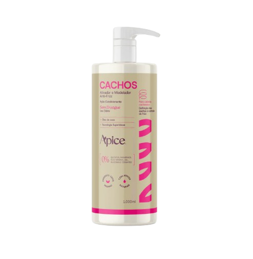 Ativador e Modelador Anti-Frizz SOS Cachos 1L - Ápice