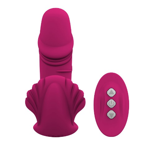 VIBRADOR COM MOVIMENTO DE PENETRAÇÕES (L109)