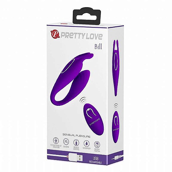 VIBRADOR DE CASAIS SUPER POTENTE BILL (6127)