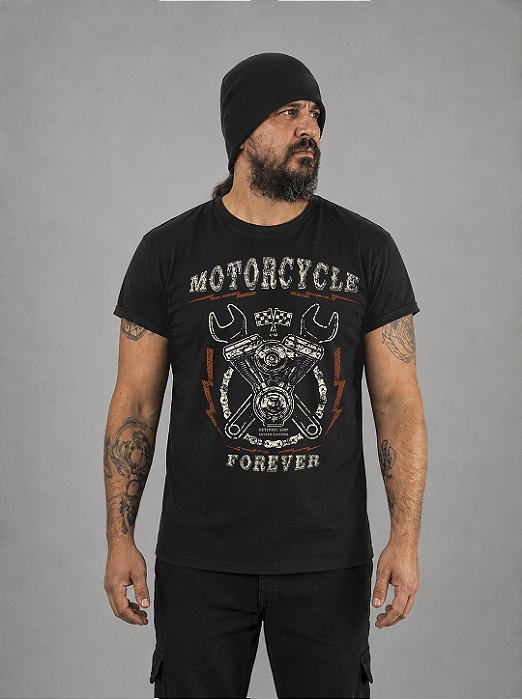 Camisa de Moto Motorcycle Forever