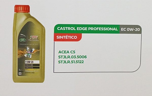 CASTROL EDGE EC 0W20 1L