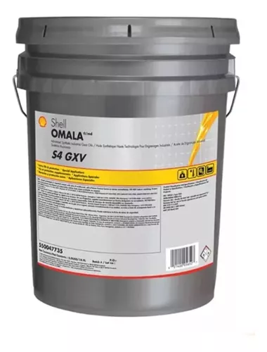 OMALA S4 GXV 460 20L OLEO SINTETICO PARA ENGRENAGENS INDUSTRIAIS