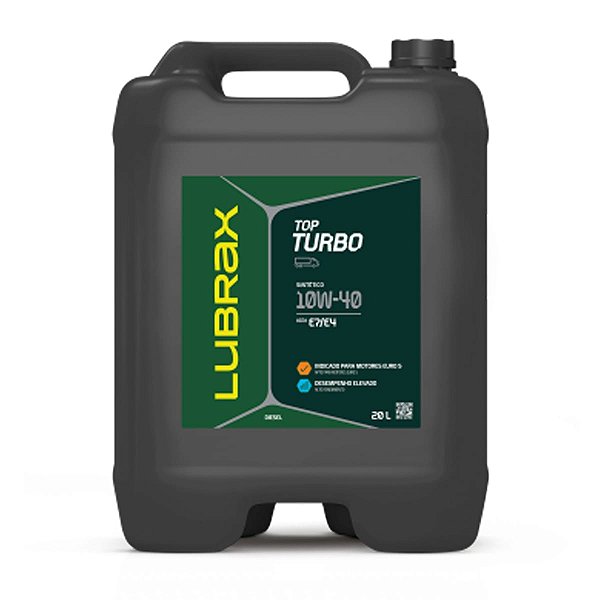 LUBRAX TOP TURBO 10W40 CI-4 SINTETICO - BD 20L DIESEL