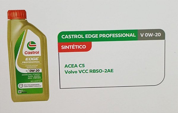 CASTROL EDGE V 0W20 1L