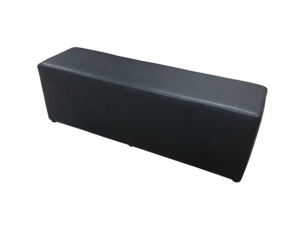 Puff retangular preto