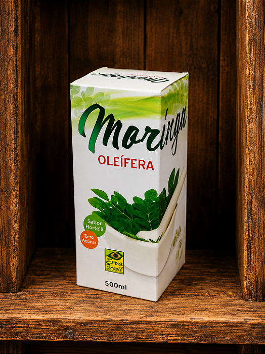 Moringa Oleífera Sabor Hortelã 500ml ( SAÚDE DA TERRA )
