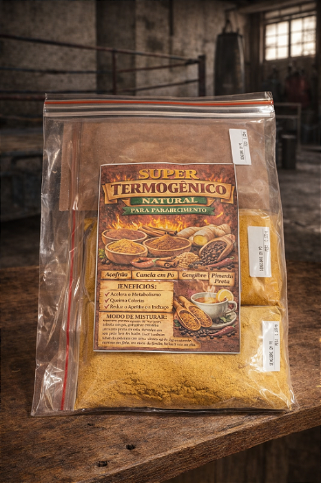 SUPER TERMOGÉNICO NATURAL EMAGRECEDOR