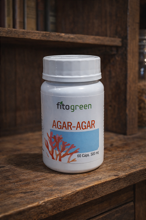 Agar-Agar 60cáps 500mg ( FITOGREEN)