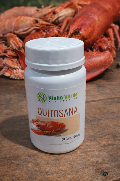 QUITOSANA 60cáps 500mg (NINHO VERDE)