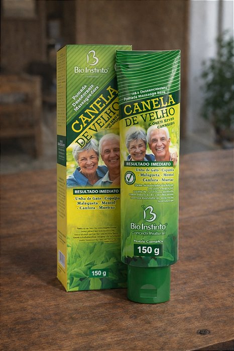 Pomada Canela de Velho com Sebo de Carneiro 150g