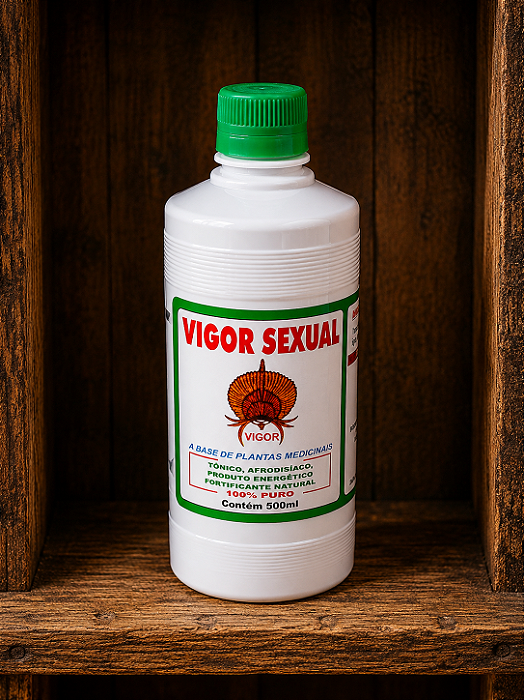 Vigor Sexual 500ml Tônico Afrodisíaco 100% PURO